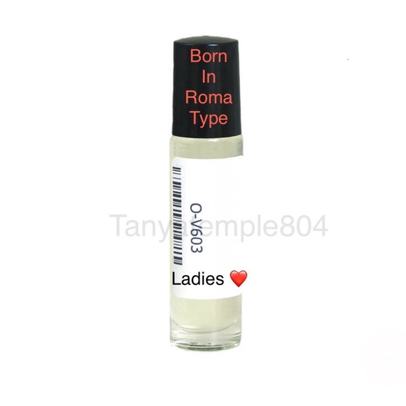 Born In Roma Fragrance Oil in a 1/3 OZ Roll on Glass Bottle - Picture 3 of 9